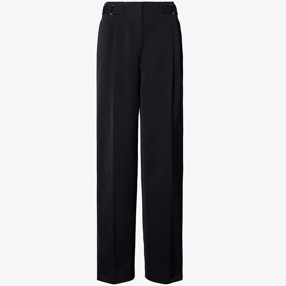 Tory Burch Black Wide-Leg Trousers